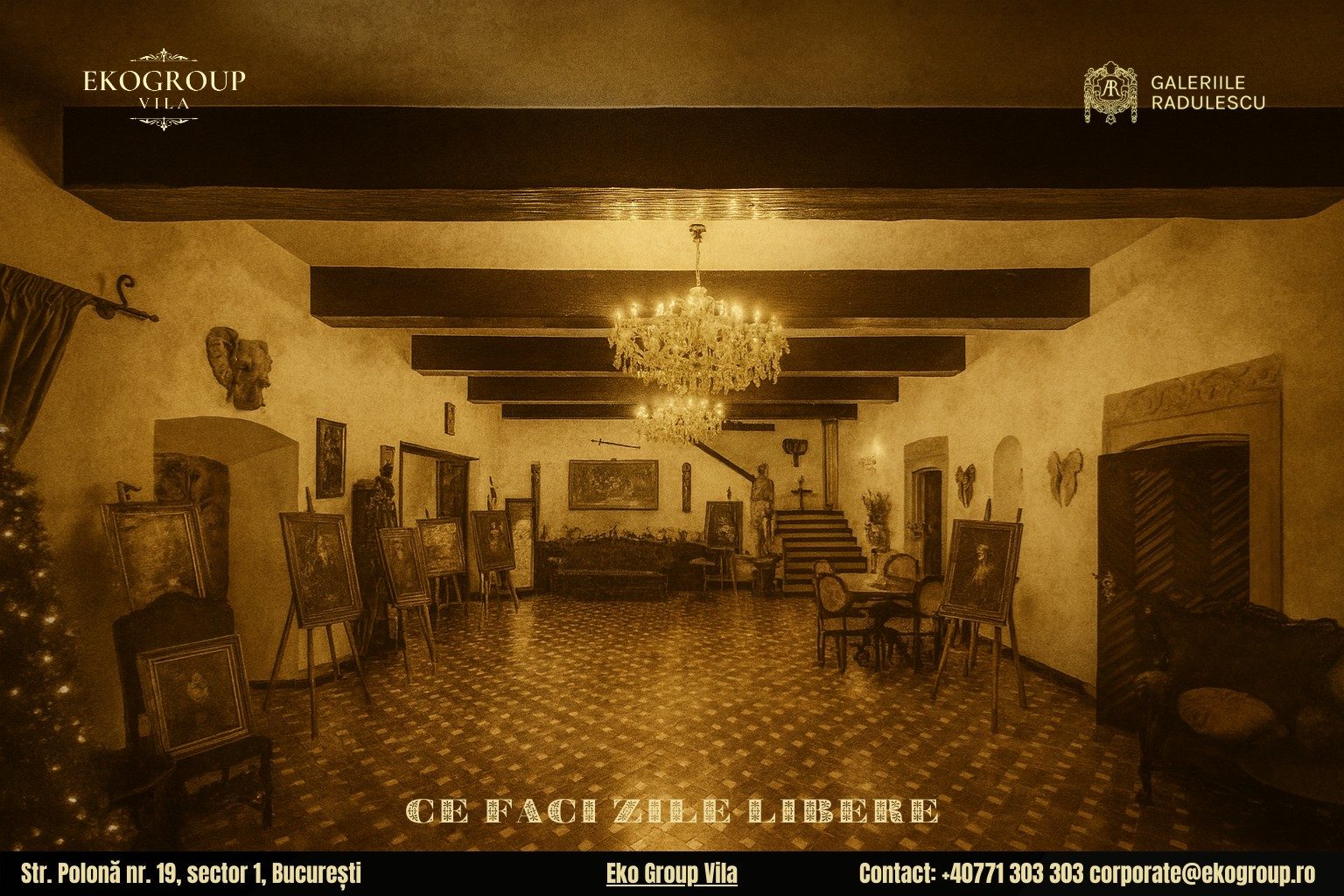 Zile libere decembrie: O călătorie în timp cu Crăciunul anilor ’30 la Eko Group Vila 5 Zile libere decembrie: O călătorie în timp cu Crăciunul anilor ’30 la Eko Group Vila